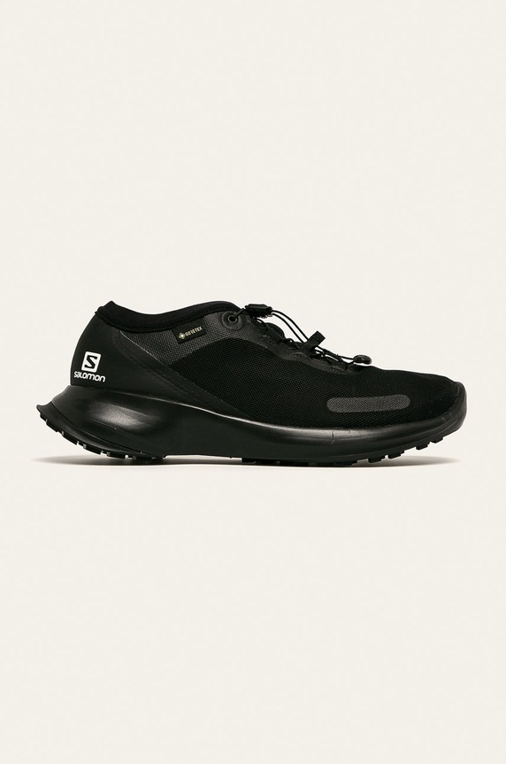 Salomon - Topánky Sense Feel GTX imitácia kože čierna L40966300