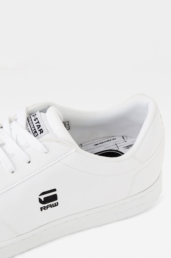 G-Star - Buty D16796.A940.111 D16796.A940.111 biały
