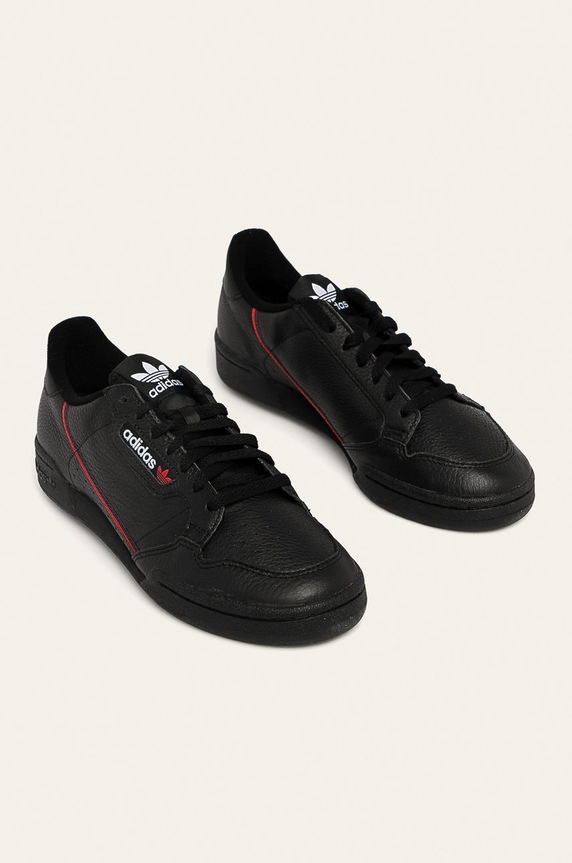 adidas Originals bőr sportcipő G27707 fekete AW23