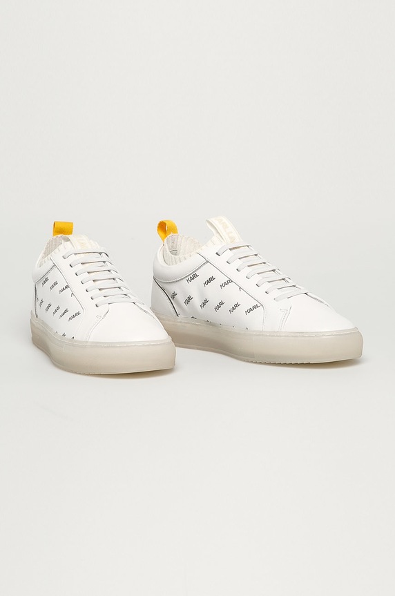 Karl Lagerfeld - Topánky KL51023.011 biela SS20