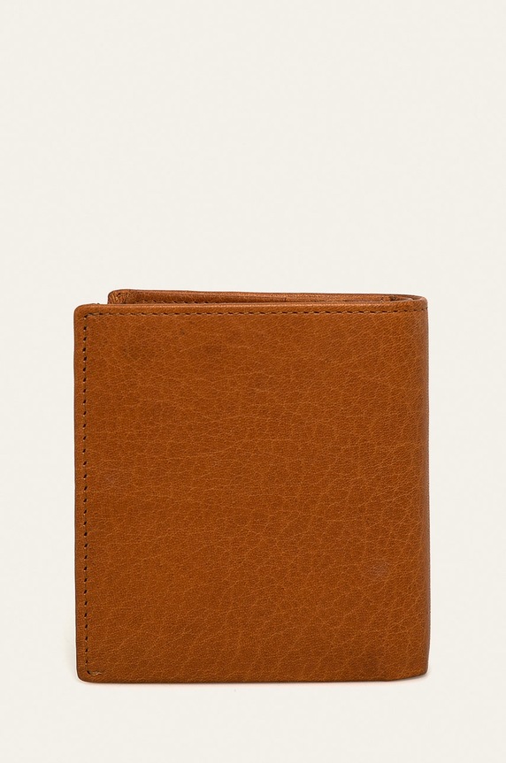 Αξεσουάρ Strellson - Δερμάτινο πορτοφόλι 4010002743.703 καφέ