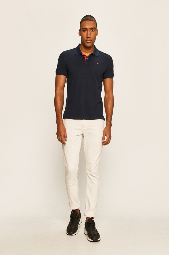 Tom Tailor Denim - Polo 1016502 granatowy AA00