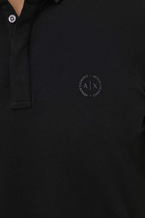 Armani Exchange – Polo 8NZF91.ZJ81Z.NOS czarny