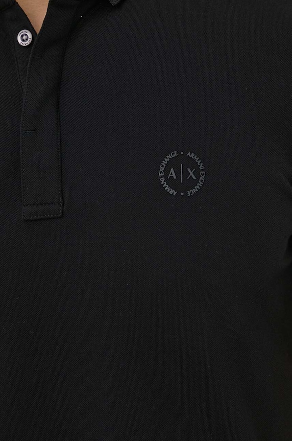 Armani Exchange – Polo 8NZF91.ZJ81Z.NOS czarny