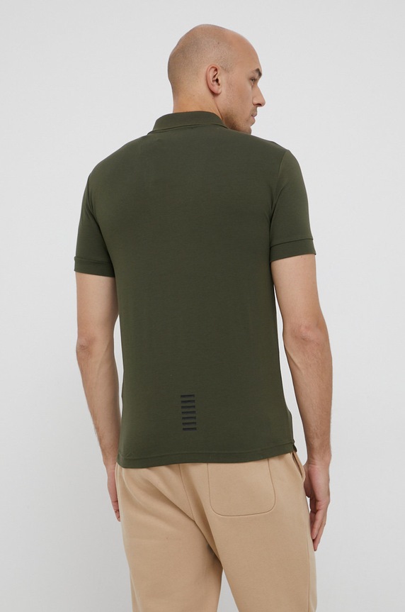 Odzież EA7 Emporio Armani Polo 8NPF04.PJM5Z 8NPF04.PJM5Z zielony