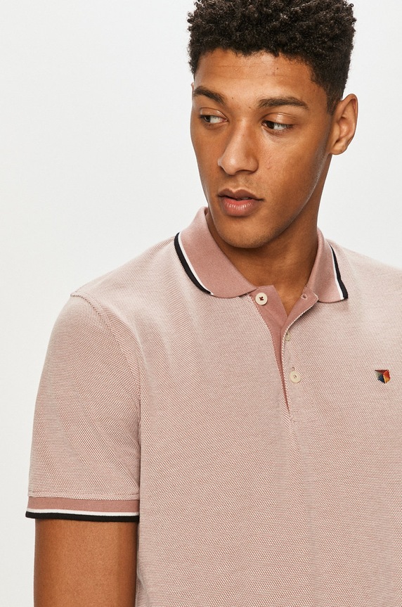Premium by Jack&Jones - Polo tričko růžová 12169064