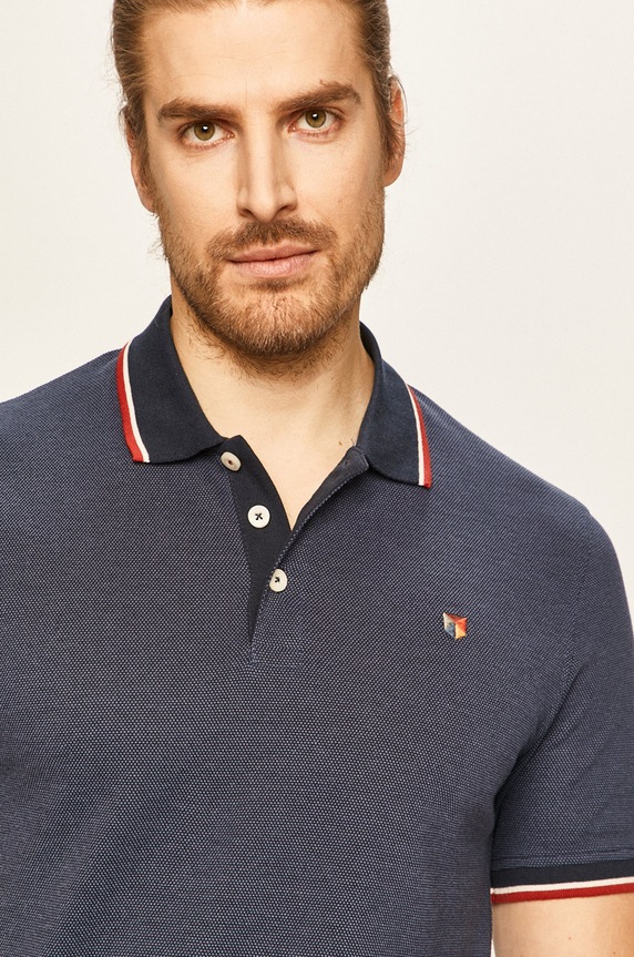 Premium by Jack&Jones - Polo granatowy 12169064