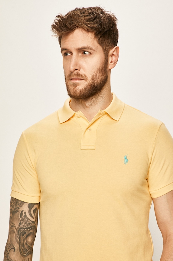 Polo Ralph Lauren - Polo 710795080003 żółty 710795080003