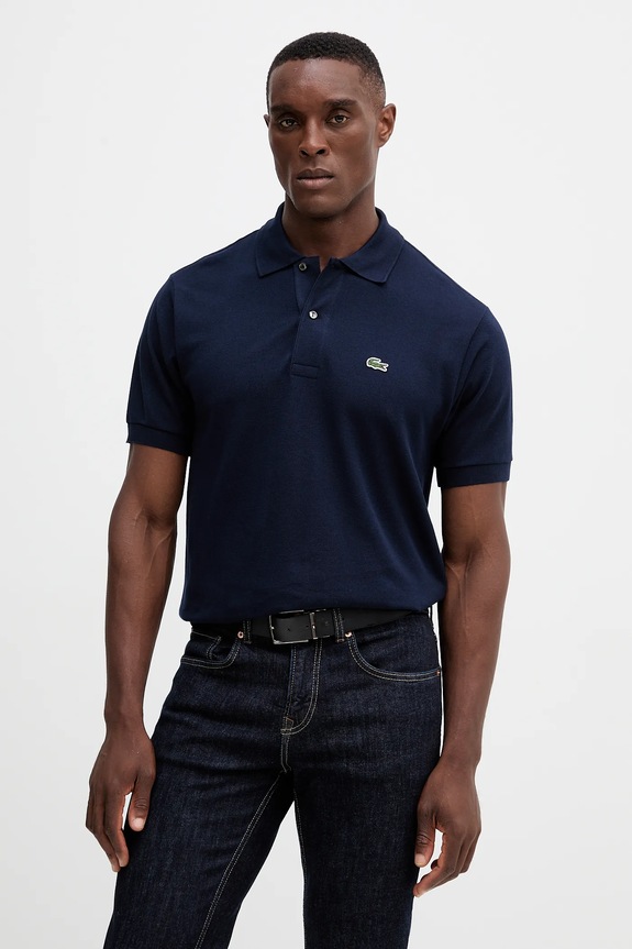 Lacoste polo cotone blu navy L1212....