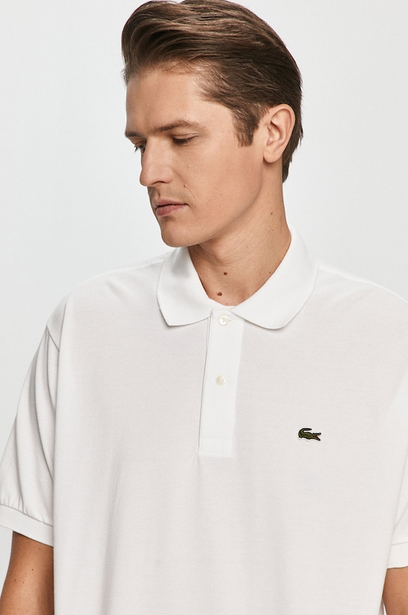 Lacoste - Πόλο λευκό L1212....