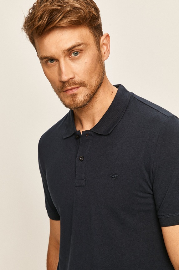 Mustang - Polo mornarsko plava 1008810.4136