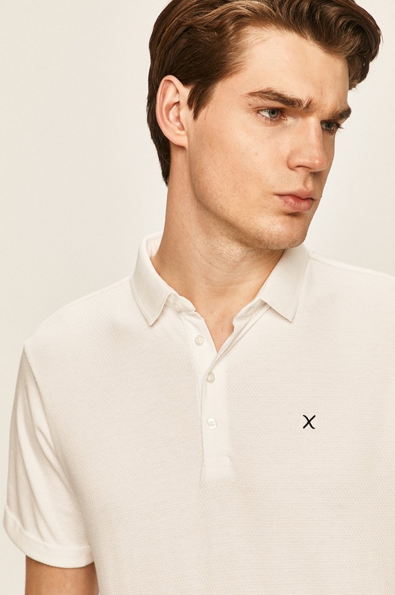 Clean Cut Copenhagen - Polo tričko biela CC1341.White