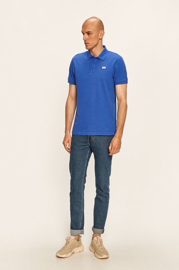 Helly Hansen - Polo 33980 niebieski SS25