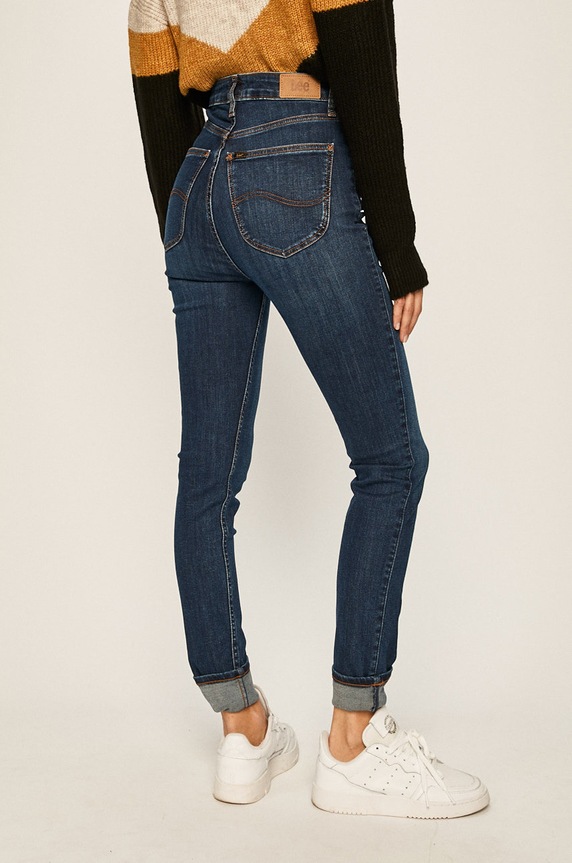 Odzież Lee - Jeansy Ivy L32EMOHW granatowy