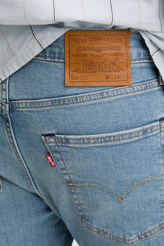 Levi's jeansy 512™ SLIM TAPER niebieski 28833.0588