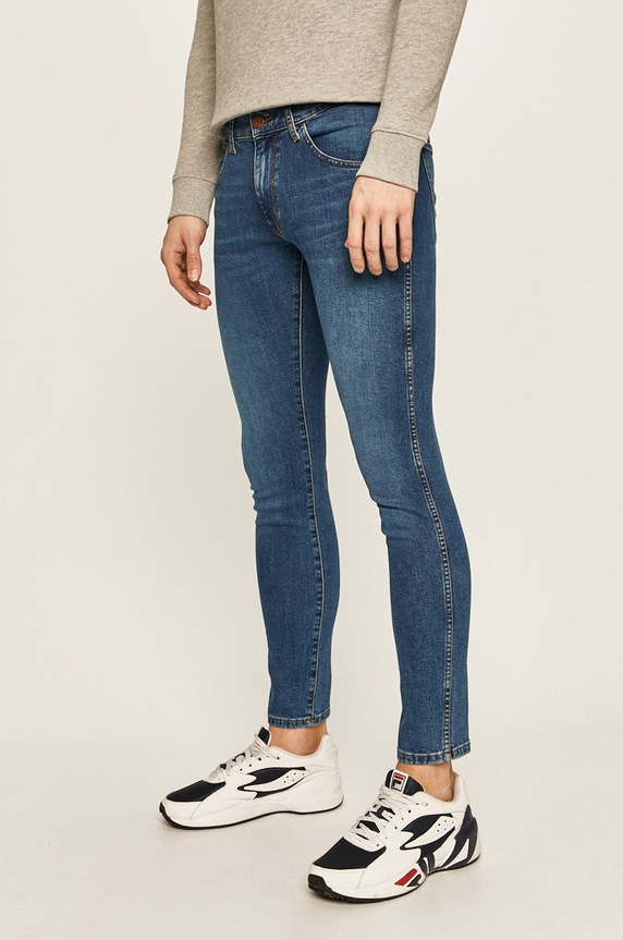 Wrangler - Jeansy Bryson W14XT112E niebieski AA00