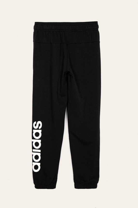 adidas - Spodnie dziecięce 128-176 cm DV1806 dzianina czarny DV1806
