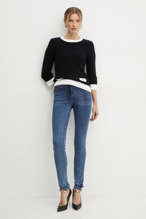 Τζιν παντελόνι Morgan POM.P 201.POM.P μπλε SS26