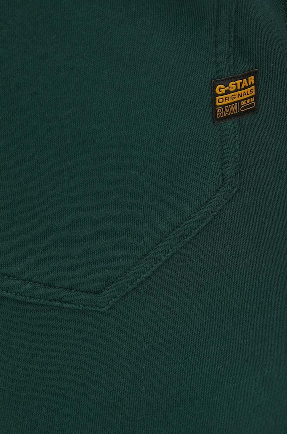 G-Star spodnie dresowe Premium core type c D15653.C235 zielony