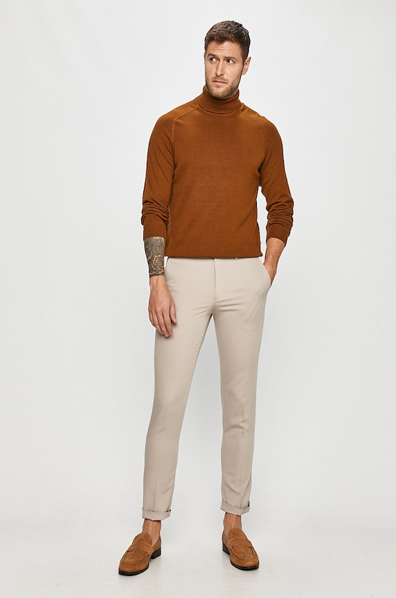 Premium by Jack&Jones - Nohavice 12167726 sivá AA00