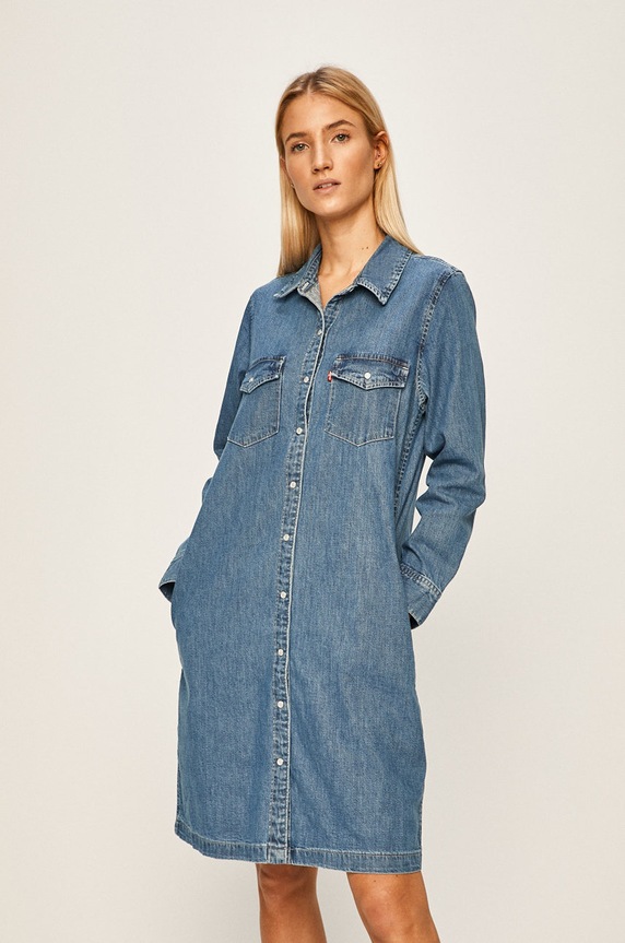 Levi's - Haljina mornarsko plava 85793.0000