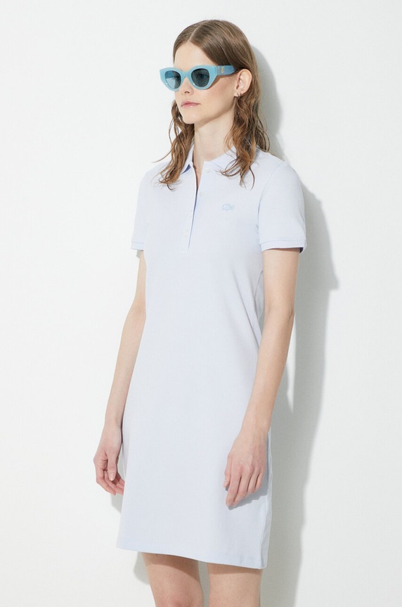 Oblečenie Šaty Lacoste EF5473 modrá