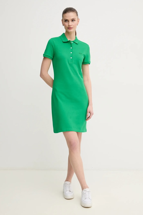 Lacoste ruha EF5473 zöld SS26