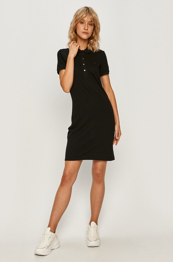 Lacoste ruha EF5473 fekete SS26