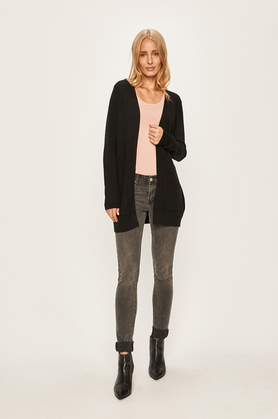 Only - Kardigán 15174274 fekete AA00