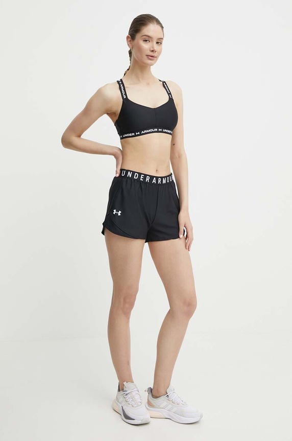 Under Armour szorty treningowe Play Up 3.0 1344552 czarny AW24