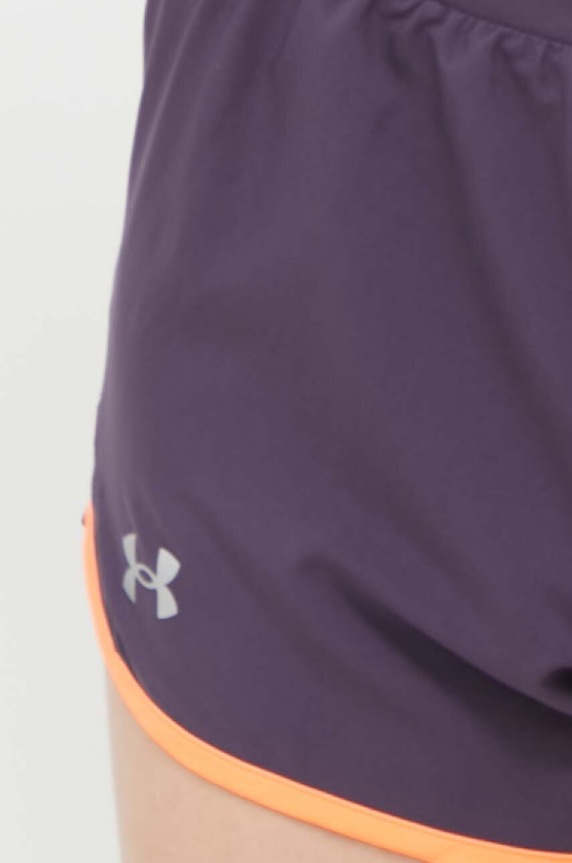 Σορτς τρεξίματος Under Armour Fly-By 2.0 μωβ 1350196