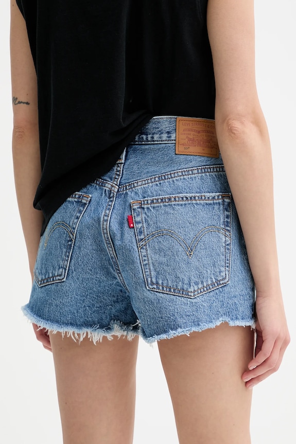 Ρούχα Levi's τζιν σορτς 56327.0081 μπλε