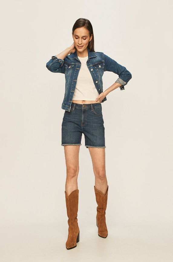 Lee - Traper kratke hlače L37NMGFL mornarsko plava SS20