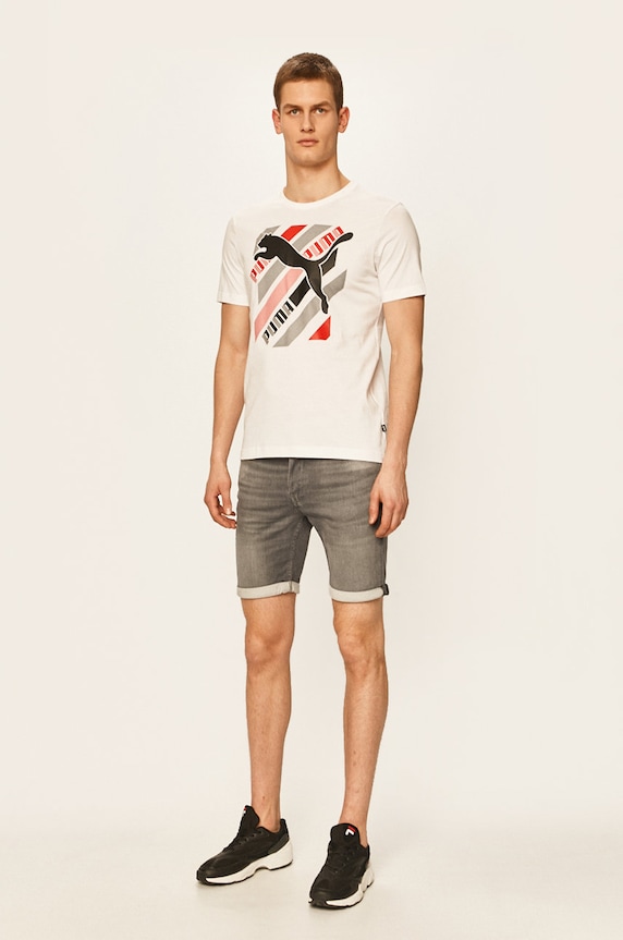 Jack & Jones - Szorty 12166268 szary AA00