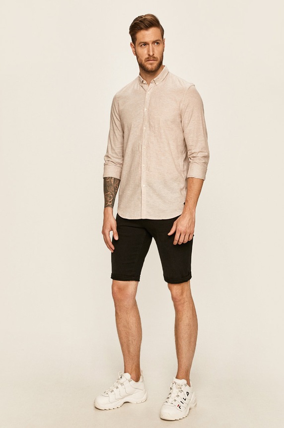 Tom Tailor Denim - Szorty jeansowe 1016212 czarny AA00