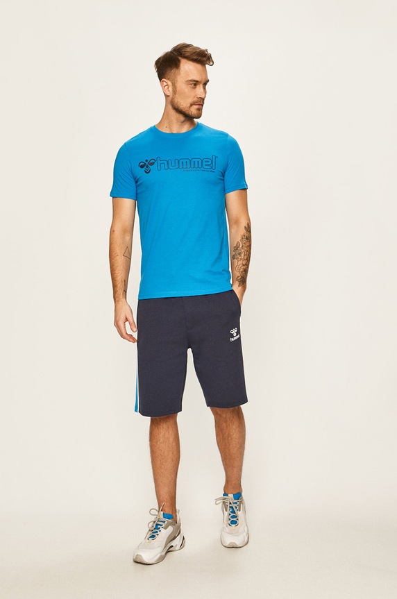 Hummel - Šortky 206155 tmavomodrá SS20
