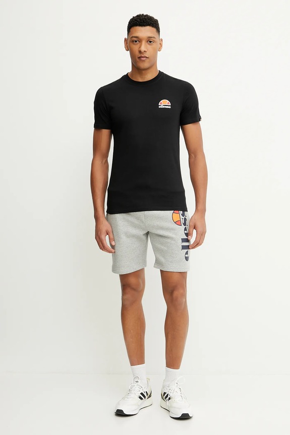 Kratke hlače Ellesse Bossini Fleece Short SHS08748 siva SS25