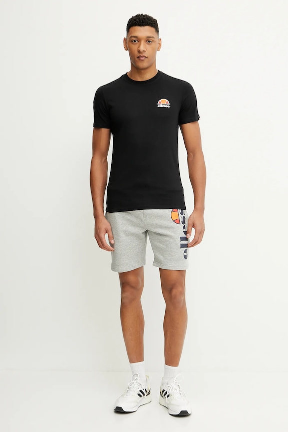 Kratke hlače Ellesse Bossini Fleece Short SHS08748 siva SS25