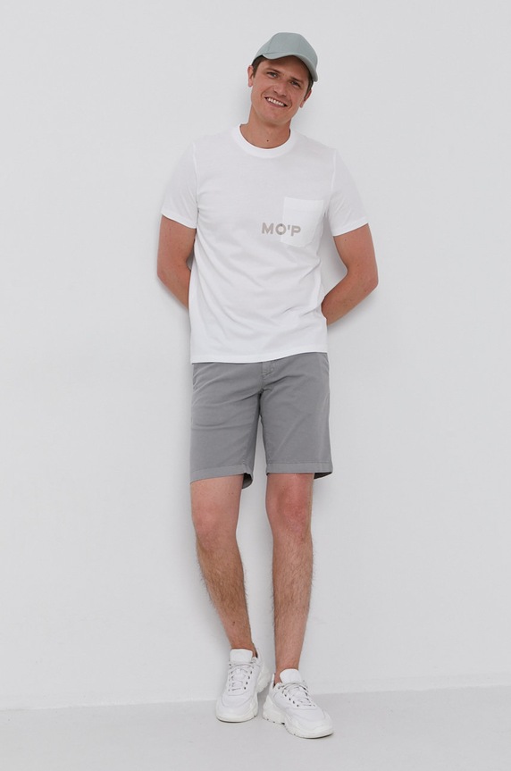 Marc O'Polo Szorty M24010815054 szary AA00