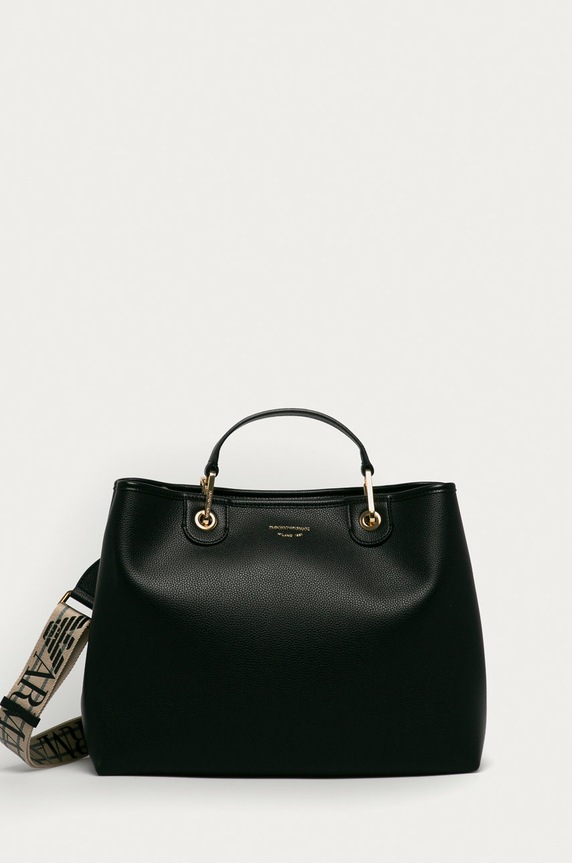 Emporio Armani – Torebka mieści A4 czarny Y3D165.YFO5B