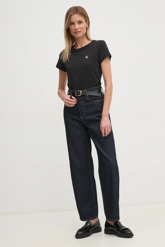 Calvin Klein Jeans - T-shirt J20J212883 J20J212883 czarny AA00