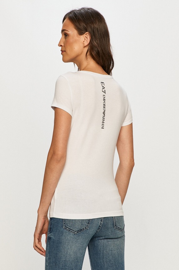 Odzież EA7 Emporio Armani - T-shirt 8NTT63.TJ12Z 8NTT63.TJ12Z biały