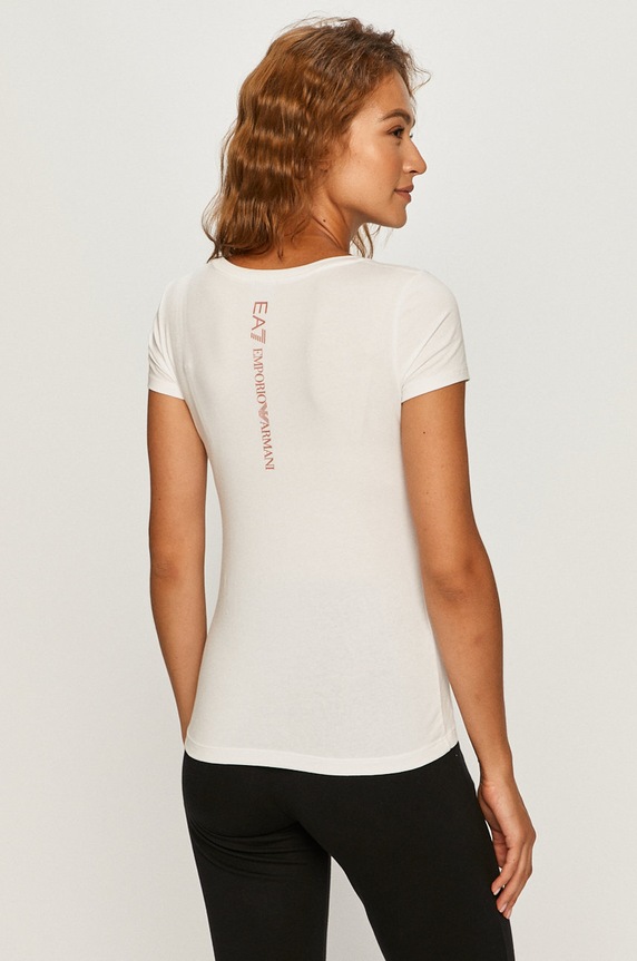 Odzież EA7 Emporio Armani - T-shirt 8NTT63.TJ12Z 8NTT63.TJ12Z biały