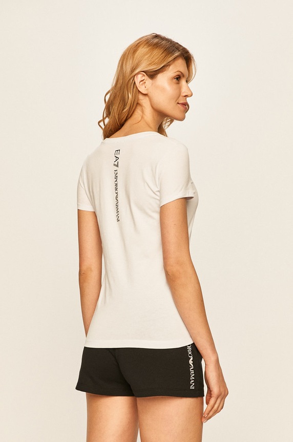 Odzież EA7 Emporio Armani - T-shirt 8NTT63.TJ12Z 8NTT63.TJ12Z biały
