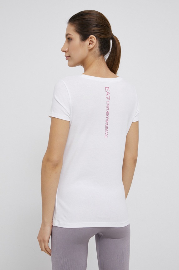 Odzież EA7 Emporio Armani - T-shirt 8NTT63.TJ12Z 8NTT63.TJ12Z różowy