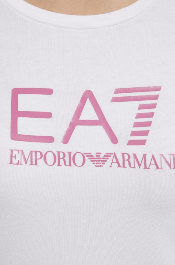 EA7 Emporio Armani - T-shirt 8NTT63.TJ12Z 8NTT63.TJ12Z różowy
