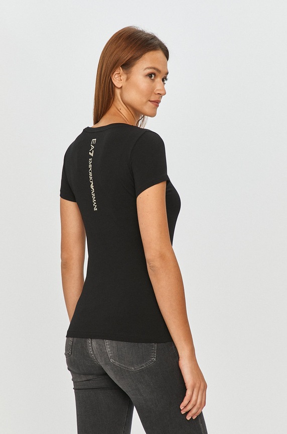 Ruházat EA7 Emporio Armani - T-shirt 8NTT63.TJ12Z fekete
