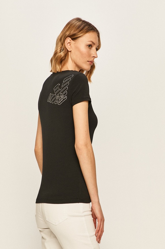 Ruházat EA7 Emporio Armani - T-shirt 8NTT64.TJ28Z fekete
