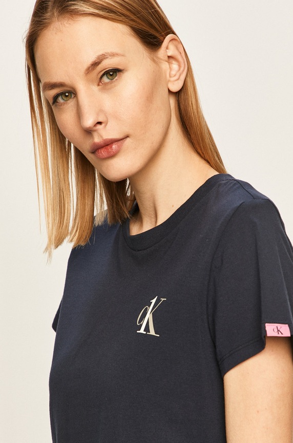 Calvin Klein Underwear tricou bleumarin 000QS6356E