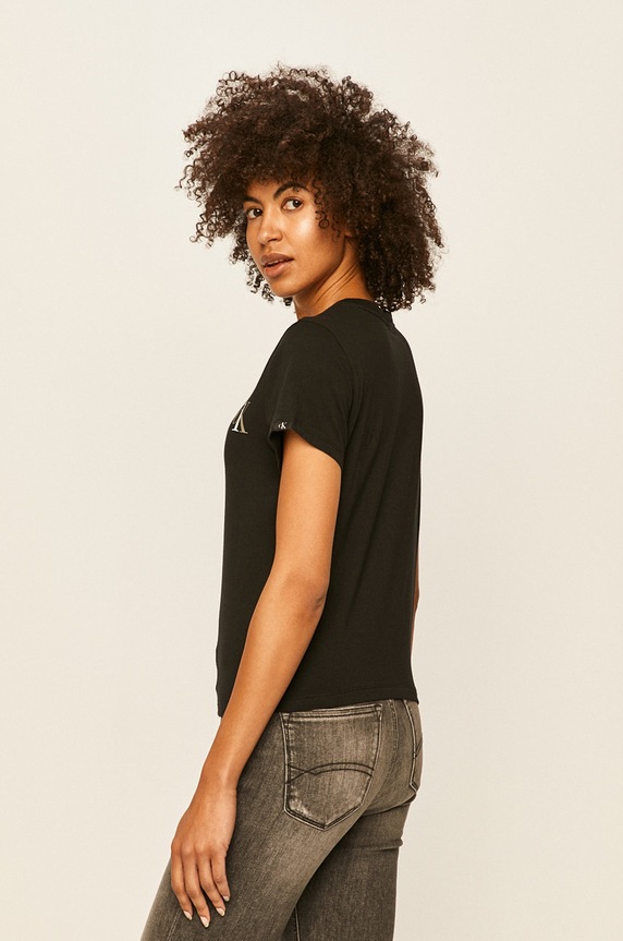 Odzież Calvin Klein Underwear - T-shirt CK One 000QS6356E czarny
